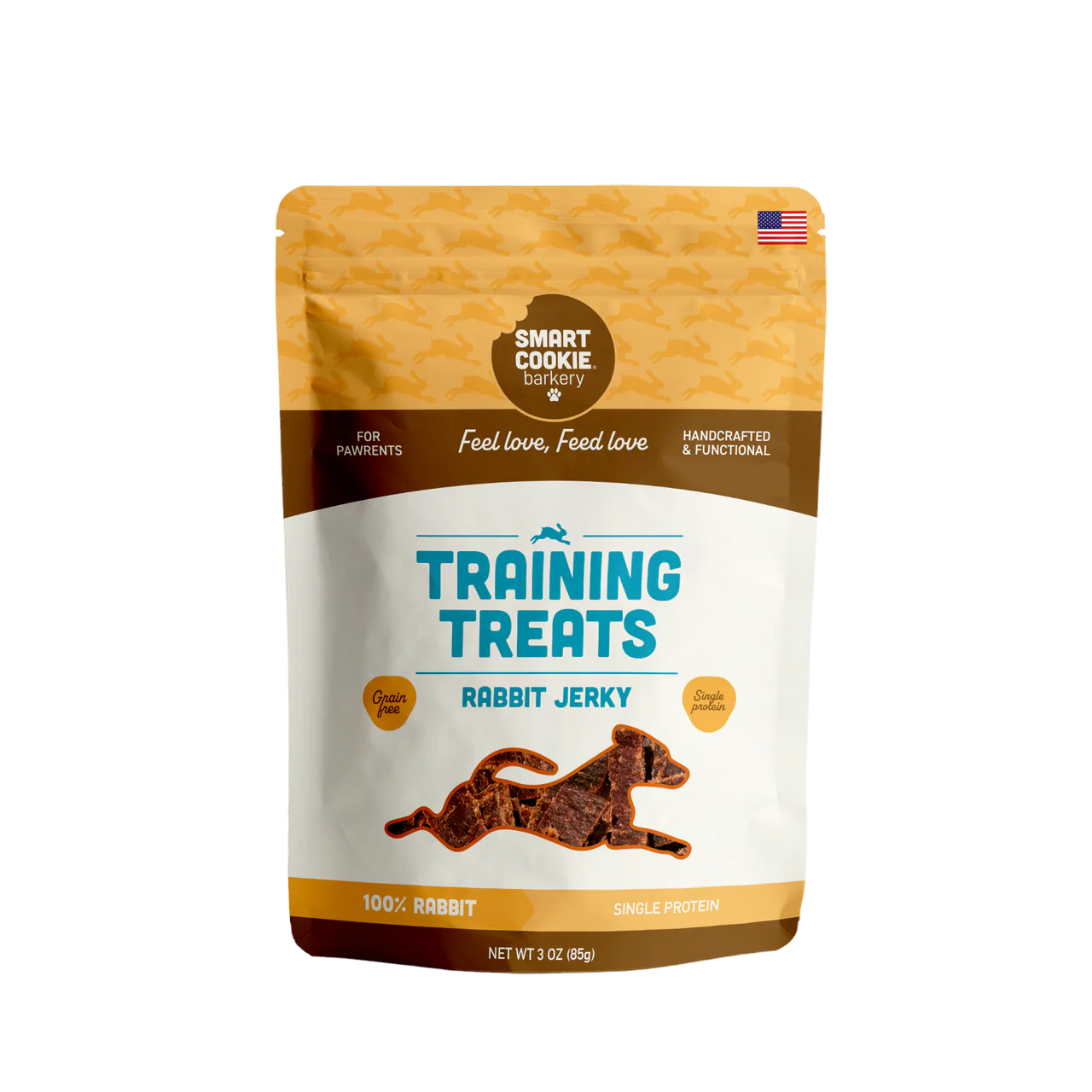Smart Cookie Rabbit Jerky Training Treats 3oz