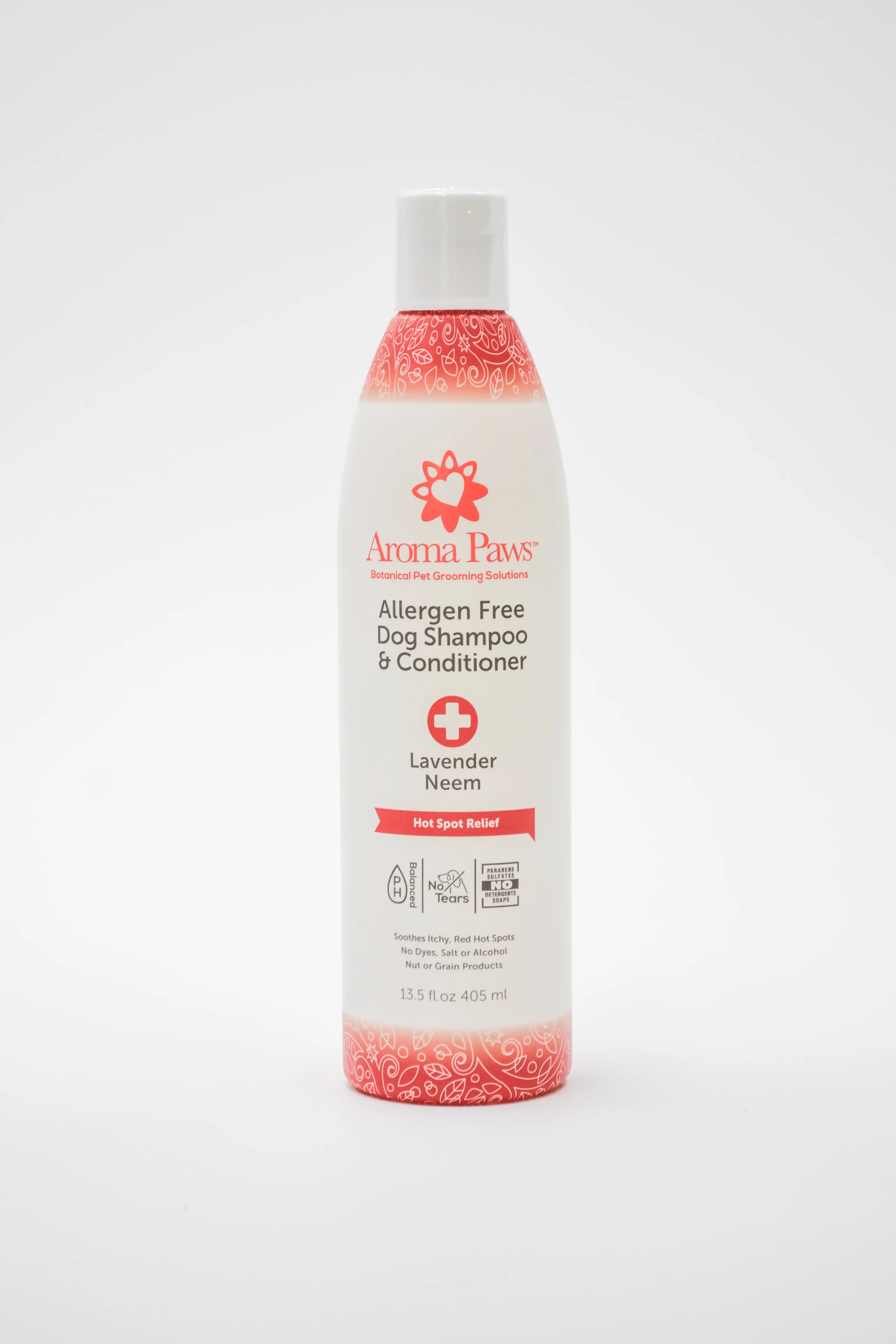 Aroma Paws Allergen Free Hot Spot Relief Dog Shampoo 13.5oz