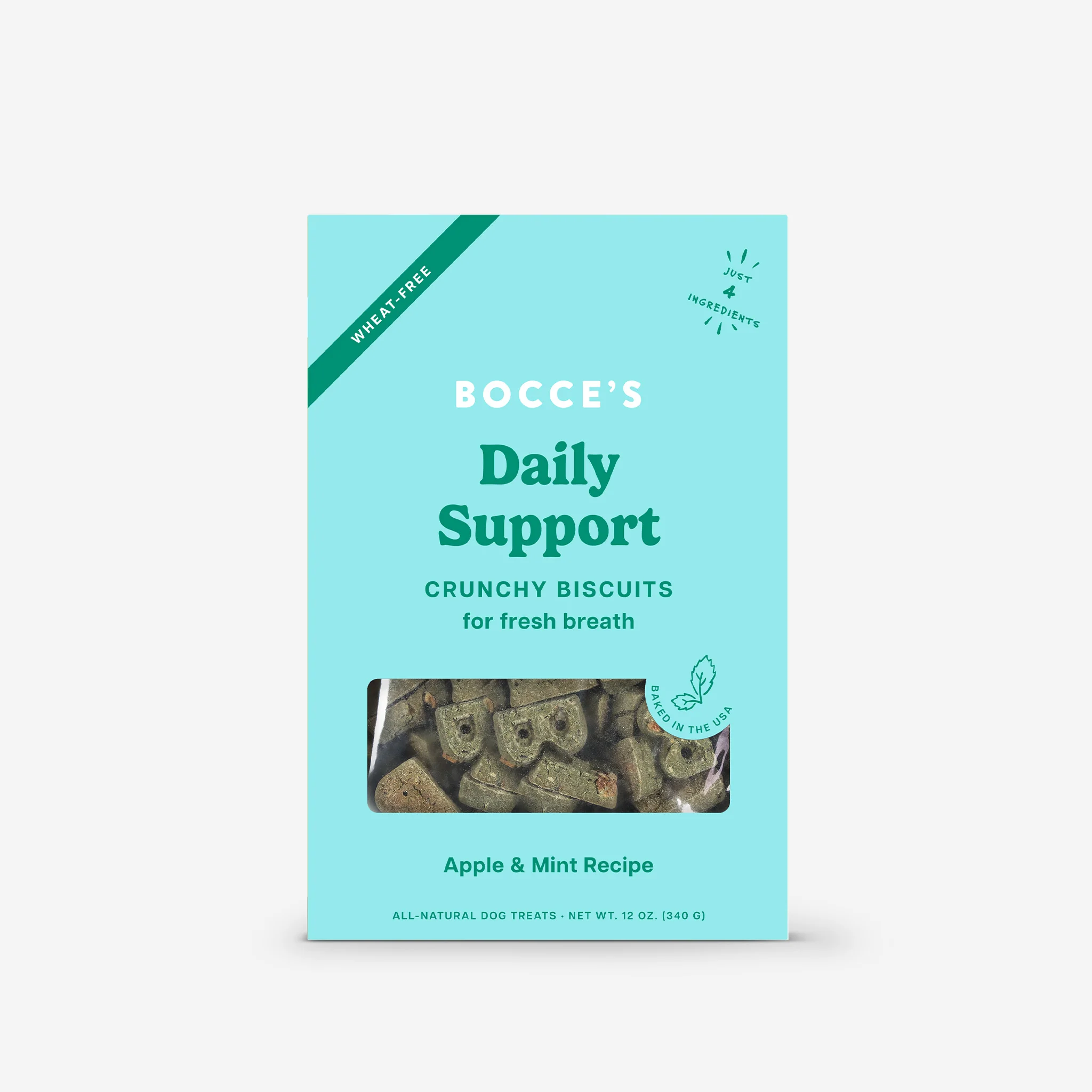Bocce's Daily Support Breath Aid Biscuits 12oz