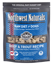 Northwest Naturals Raw Beef & Trout Nuggets 6lb