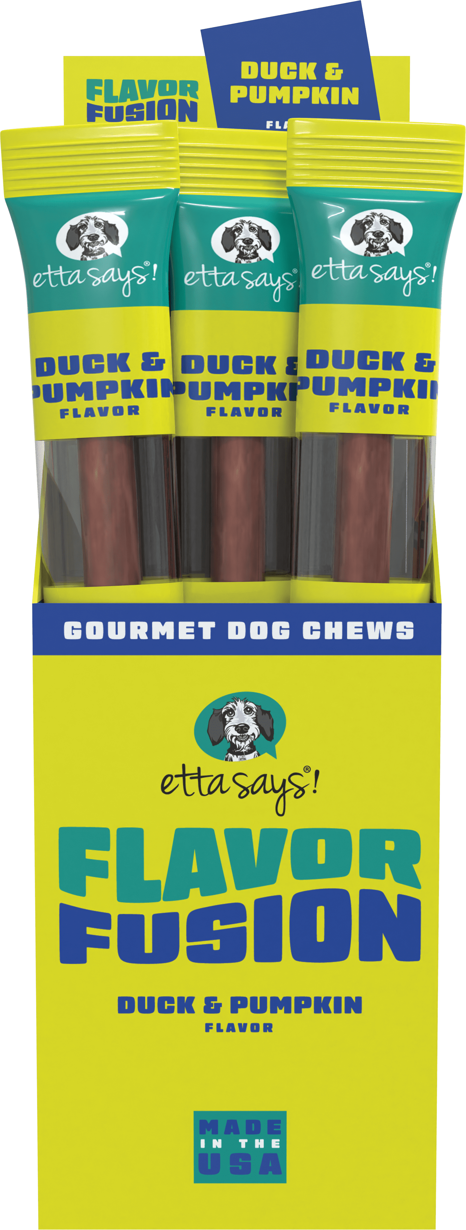 Etta Says Flavor Fusion Duck & Pumpkin Chew