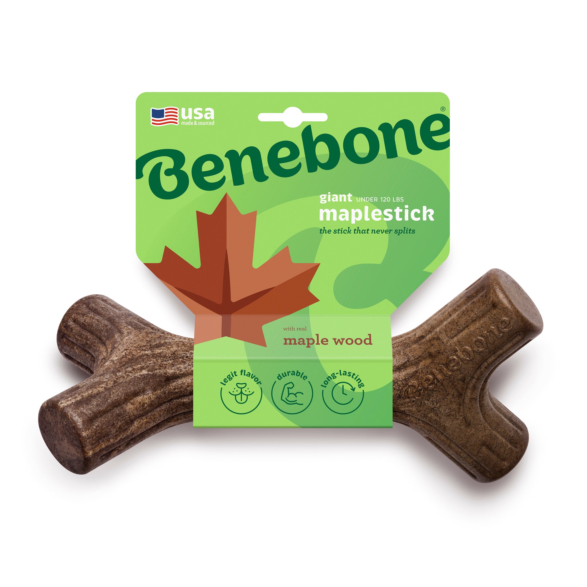 Benebone Dog Chew Stick Maple Wood
