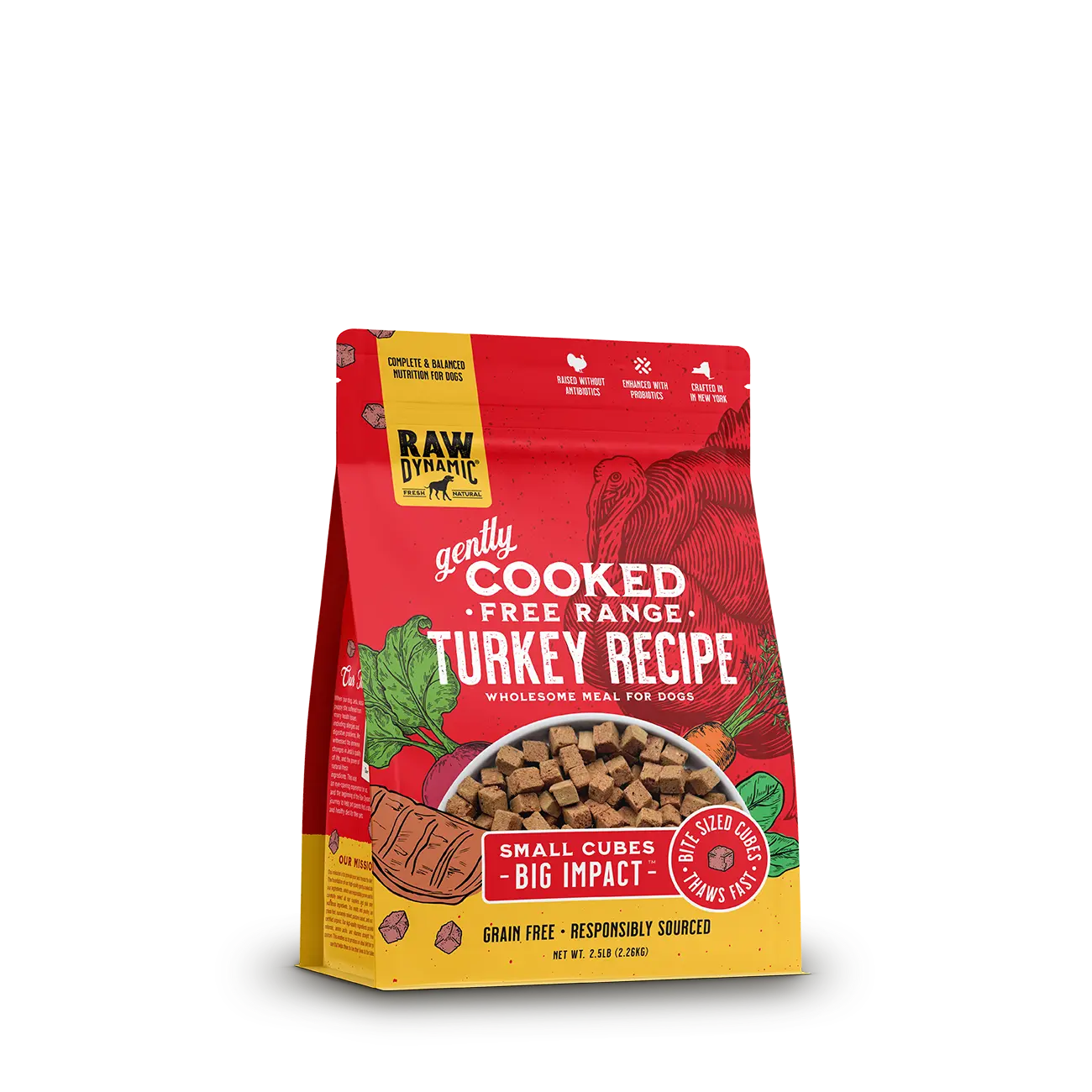 Raw Dynamic Frozen Gently Cooked Turkey