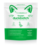 SmallBatch Cat Food Raw Duck Sliders 3lb