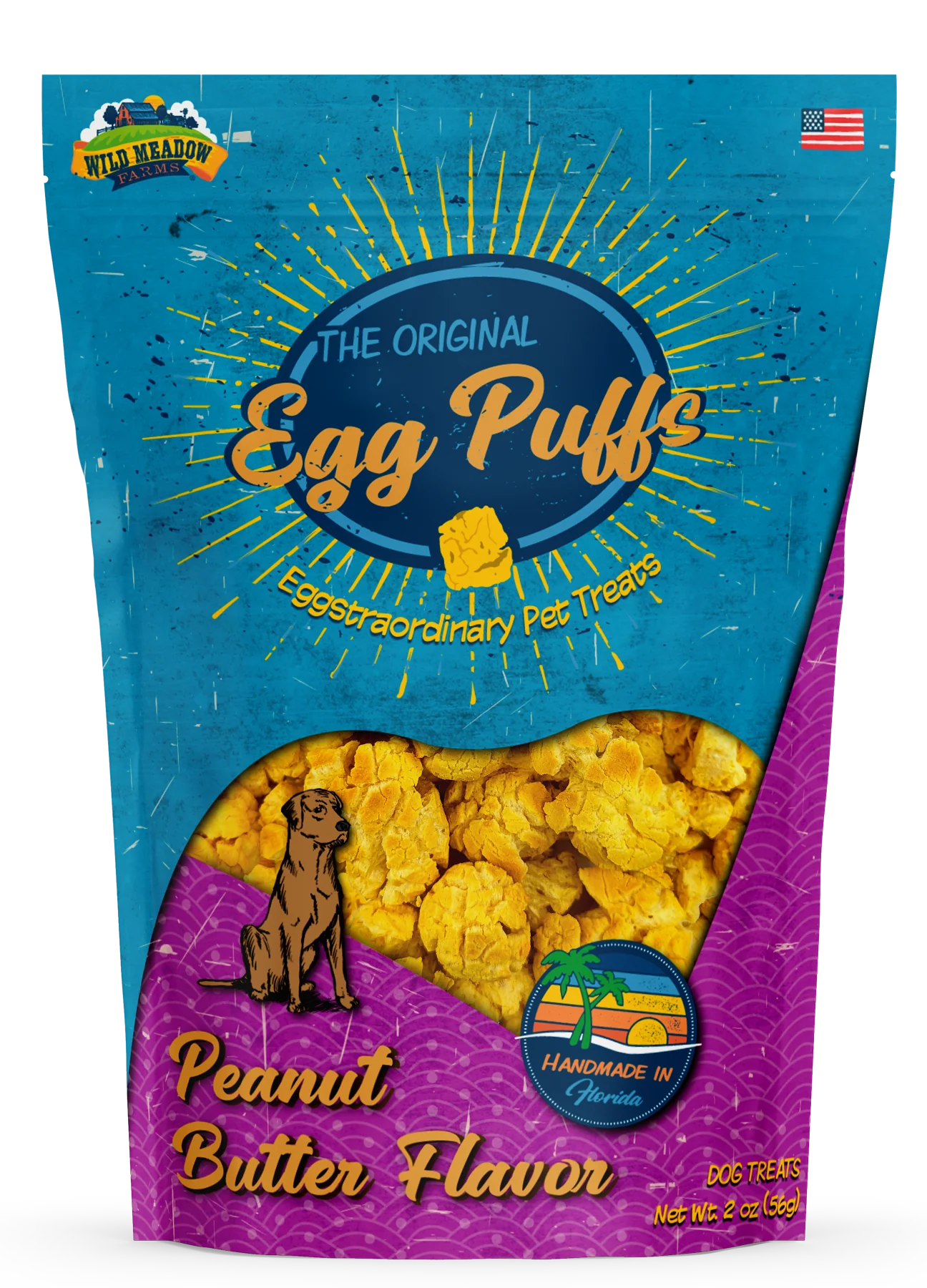 Wild Meadow Farms Egg Puffs Peanut Butter
