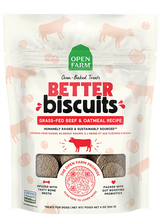 Open Farm Better Biscuits Beef & Oatmeal Recipe 8oz