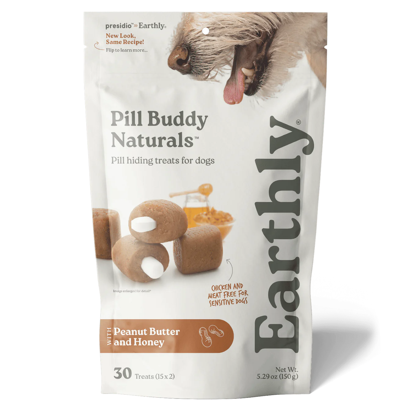 Pill Buddy Naturals Pill Pockets Peanut Butter & Honey 30ct
