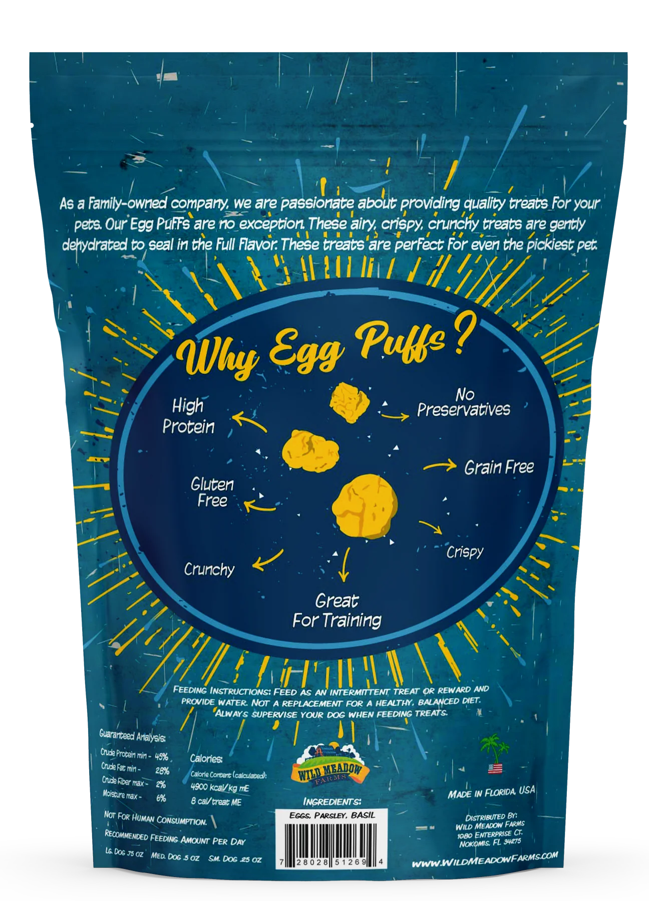 Wild Meadow Farms Egg Puffs Spring Herb 2oz