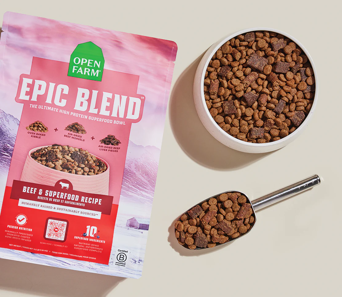 Open Farm Epic Blend Beef & Superfoods Dry Dog Food