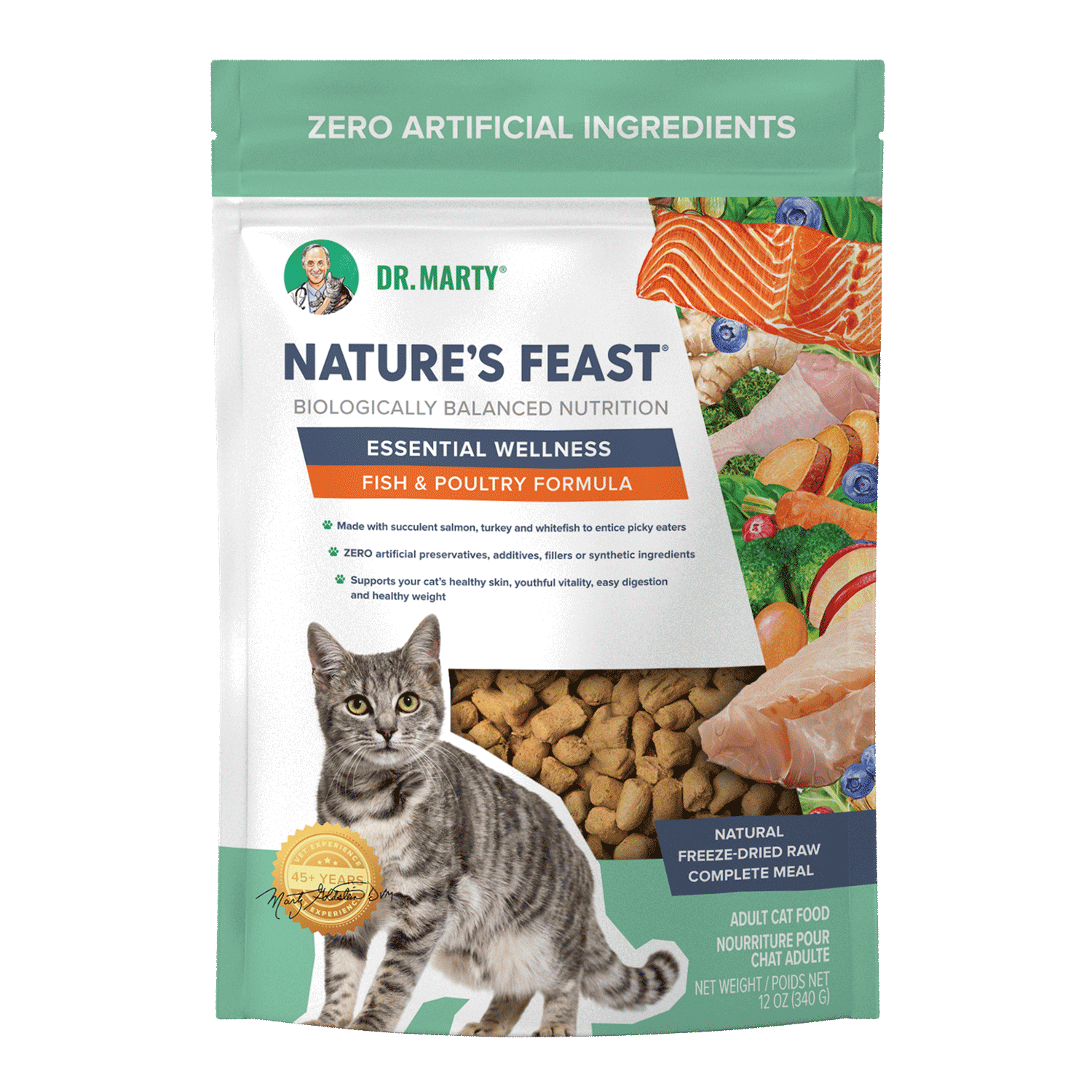 Dr Marty Cat Essential Wellness Fish & Poultry