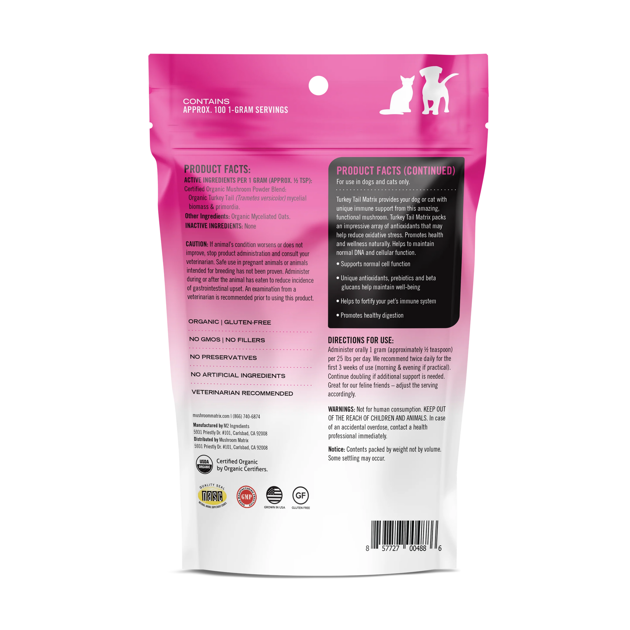 Mushroom Matrix Turkey Tail Supplement