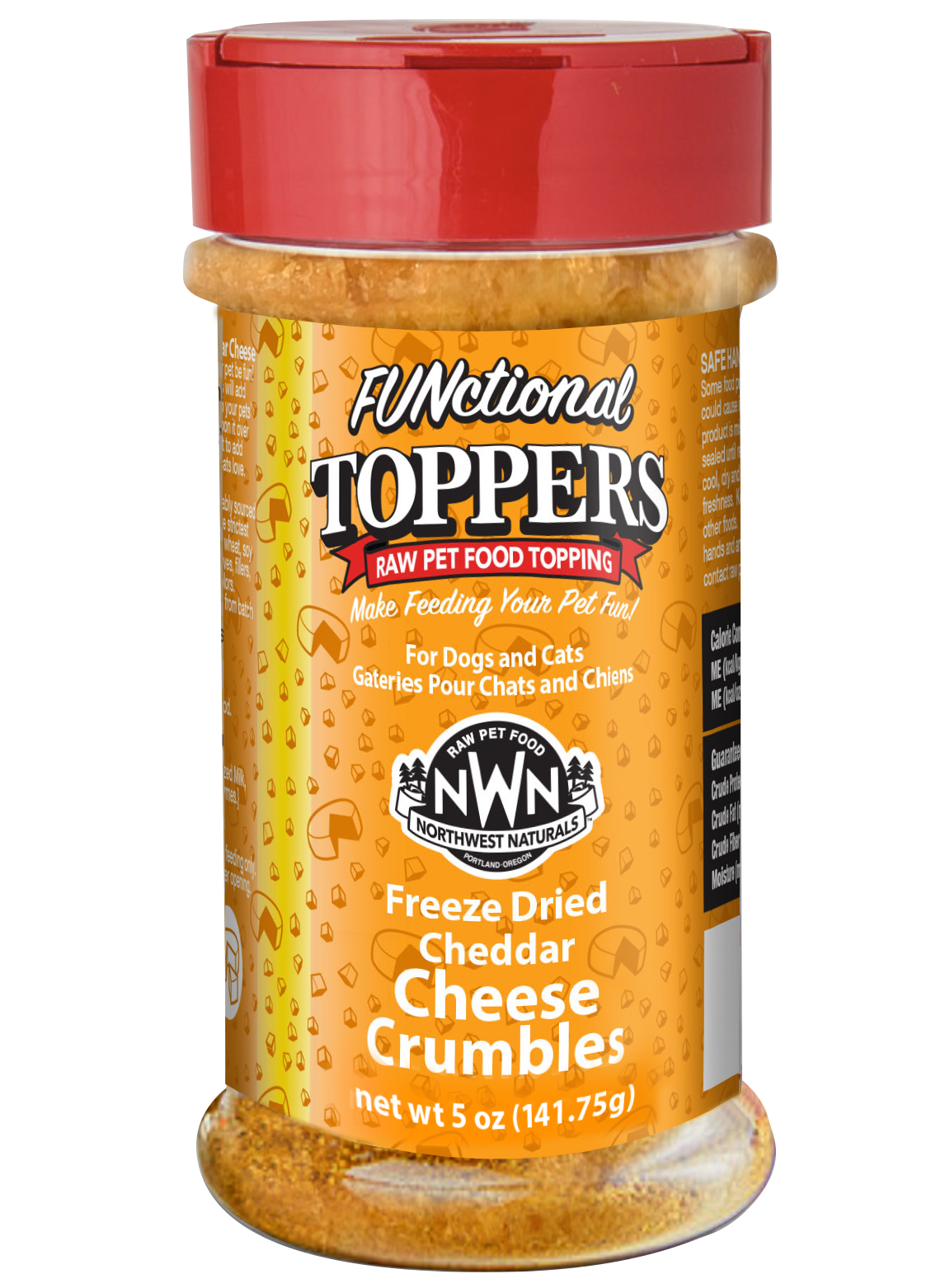 Northwest Naturals Cheese Crumble Topper 5oz