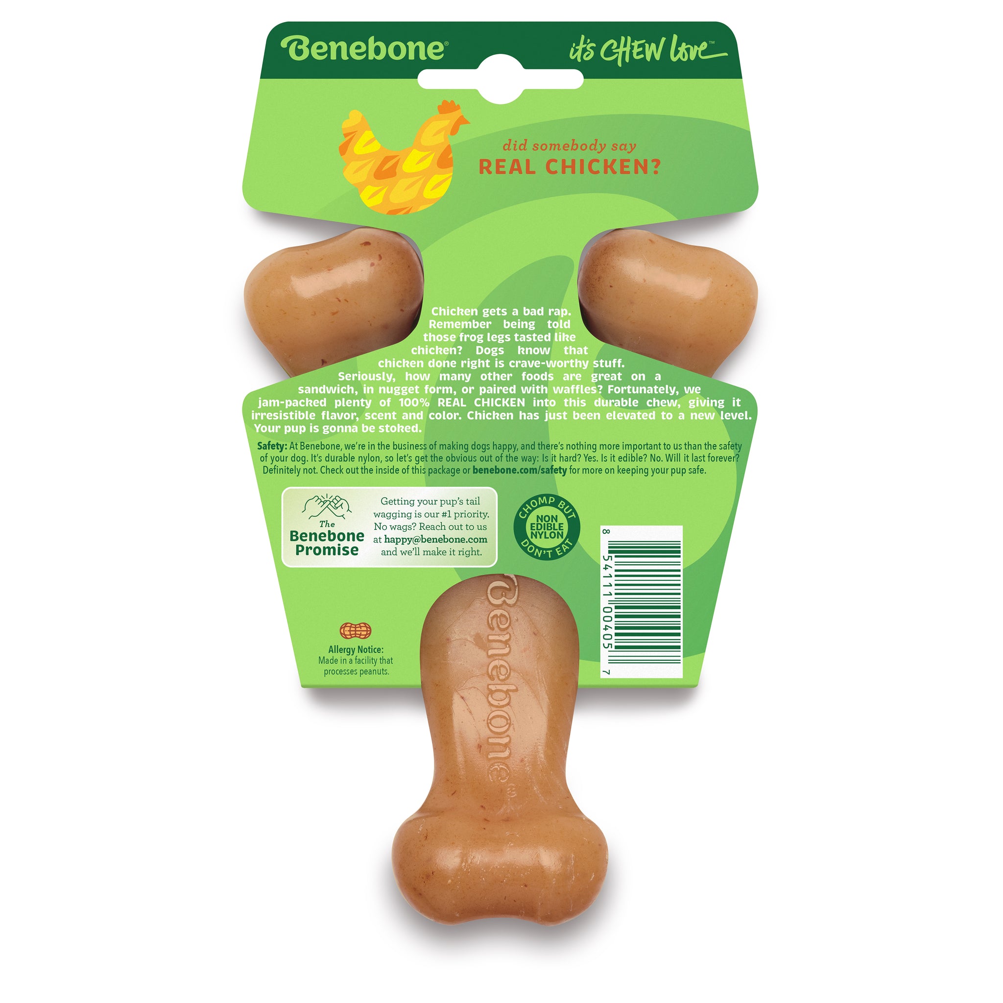 Benebone Dog Chew Wishbone Chicken