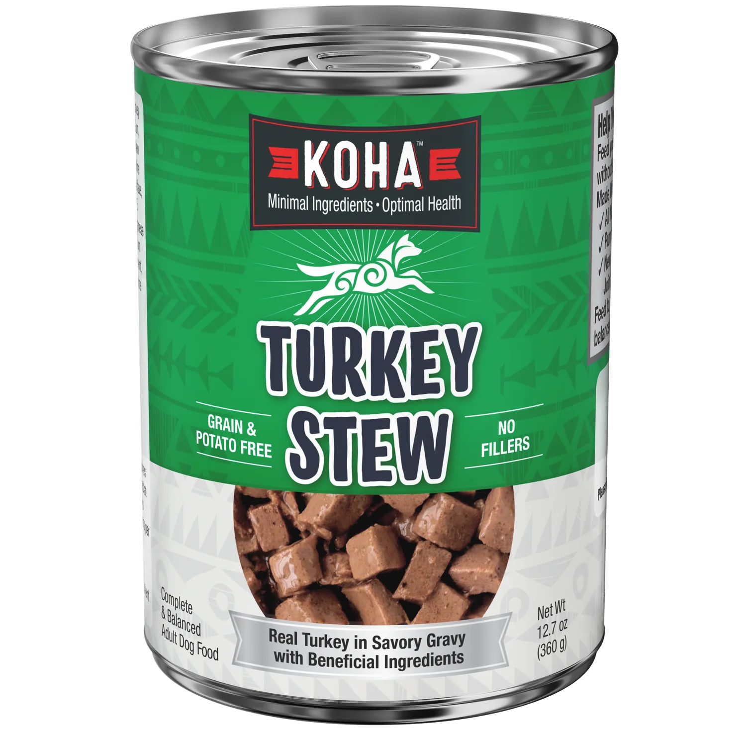 Koha Canned Dog Food Turkey Stew 12oz