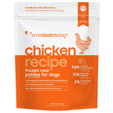SmallBatch Raw Dog Food Chicken Patties