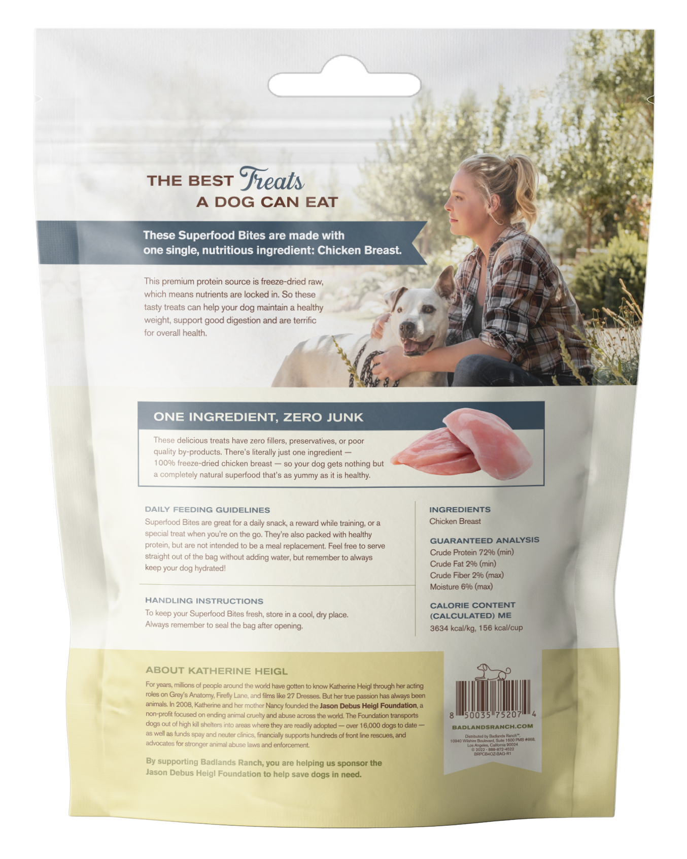 Badlands Ranch Superfood Bites Chicken Breast 4oz