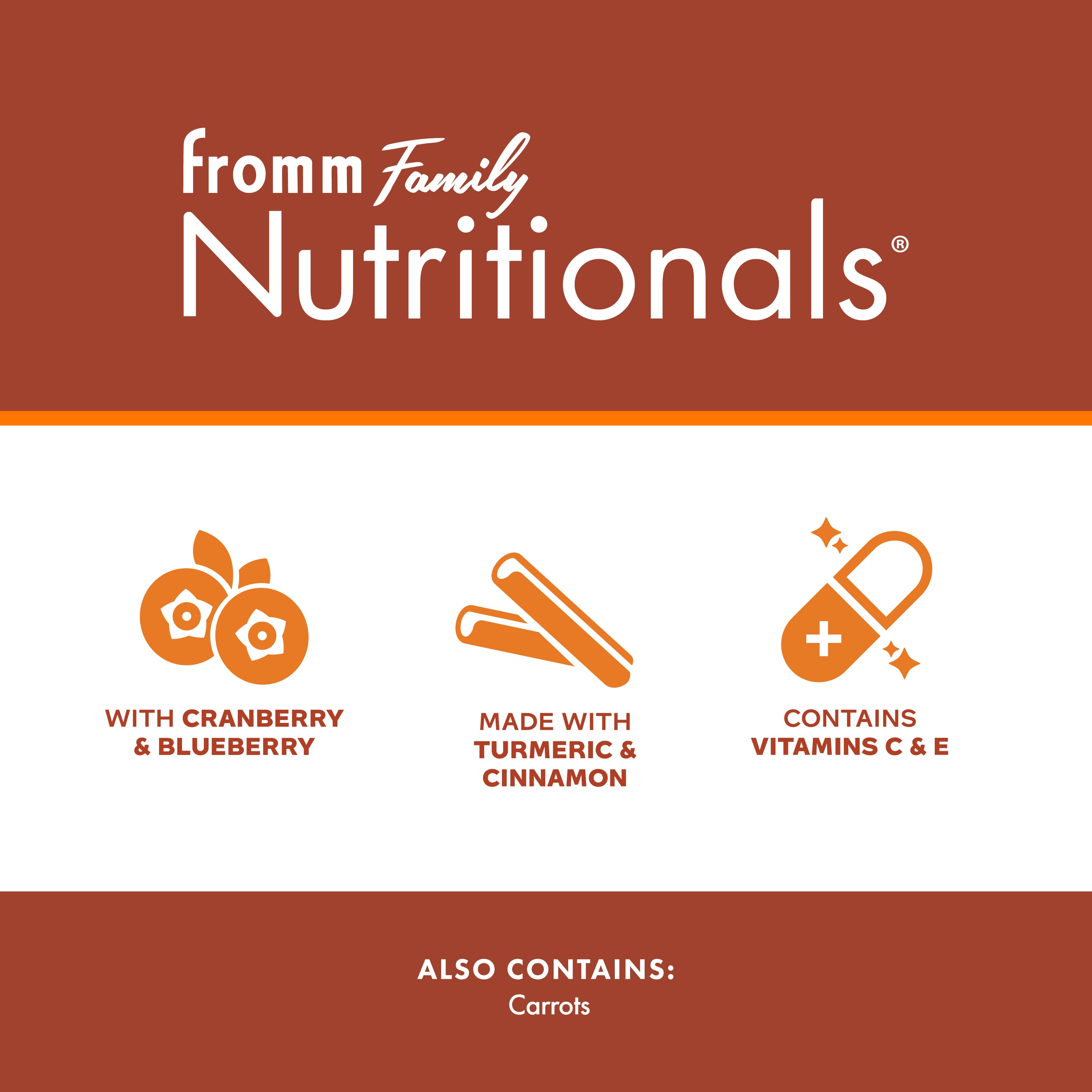Fromm Nutritionals Immunity Functional Dog Treats 6oz