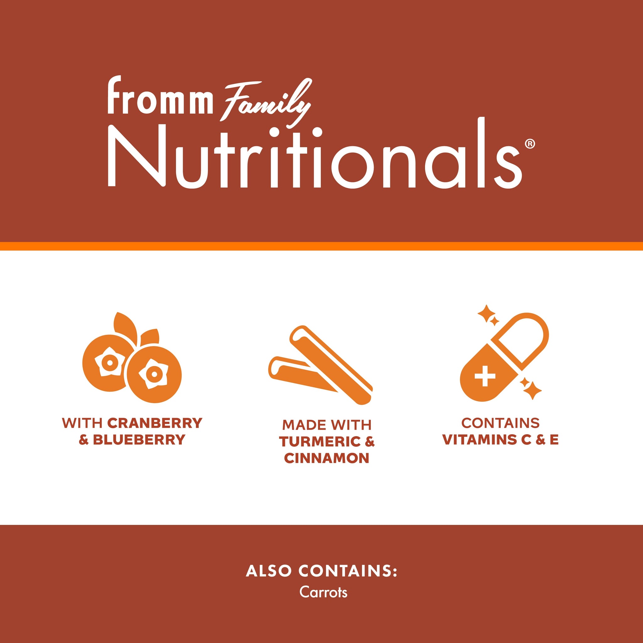Fromm Nutritionals Immunity Functional Dog Treats 6oz