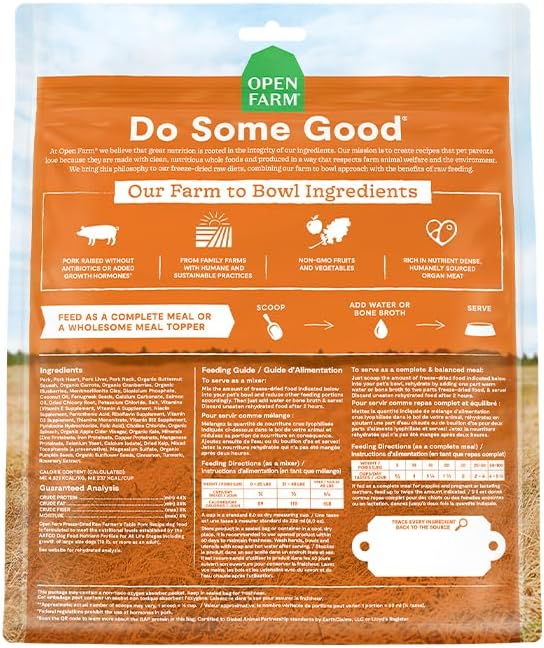 Open Farm Freeze Dried Pork
