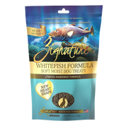 Zignature Soft Dog Treats Whitefish 4oz