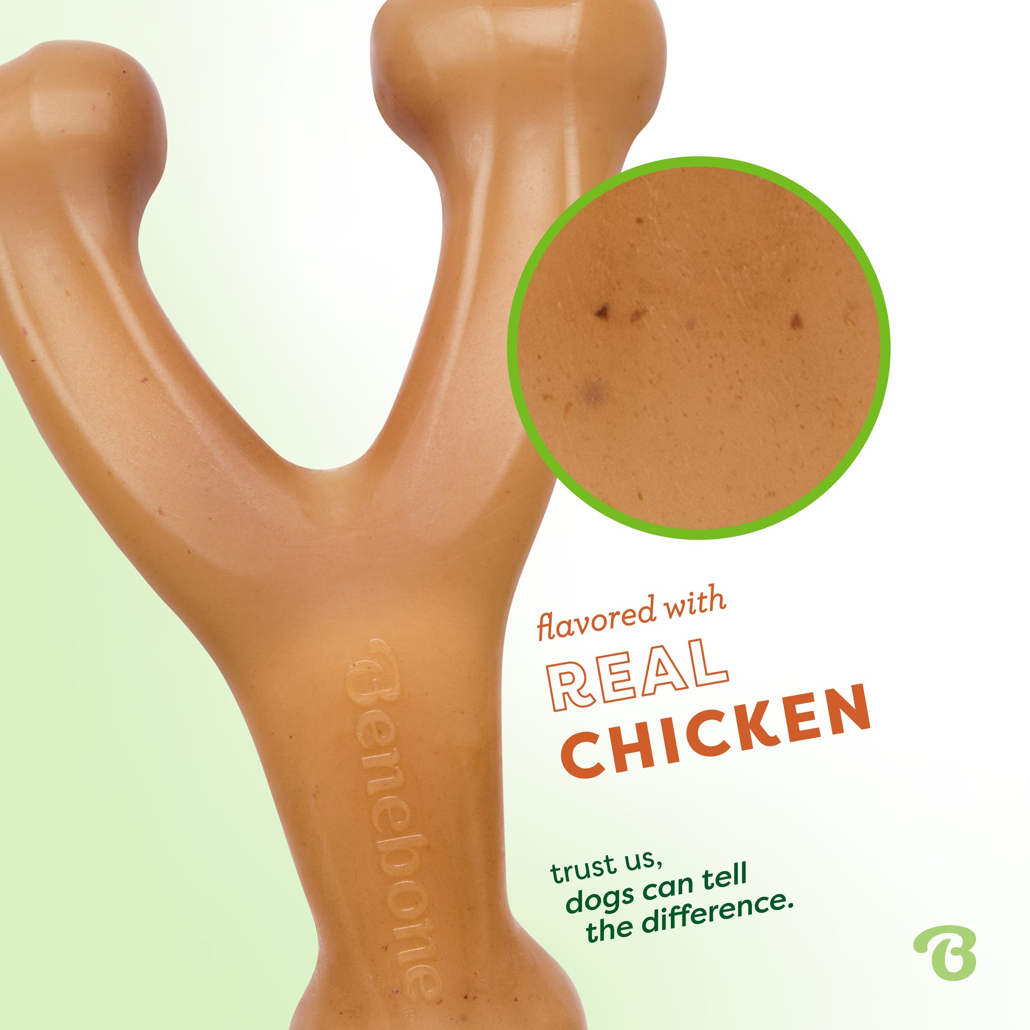 Benebone Dog Chew Wishbone Chicken