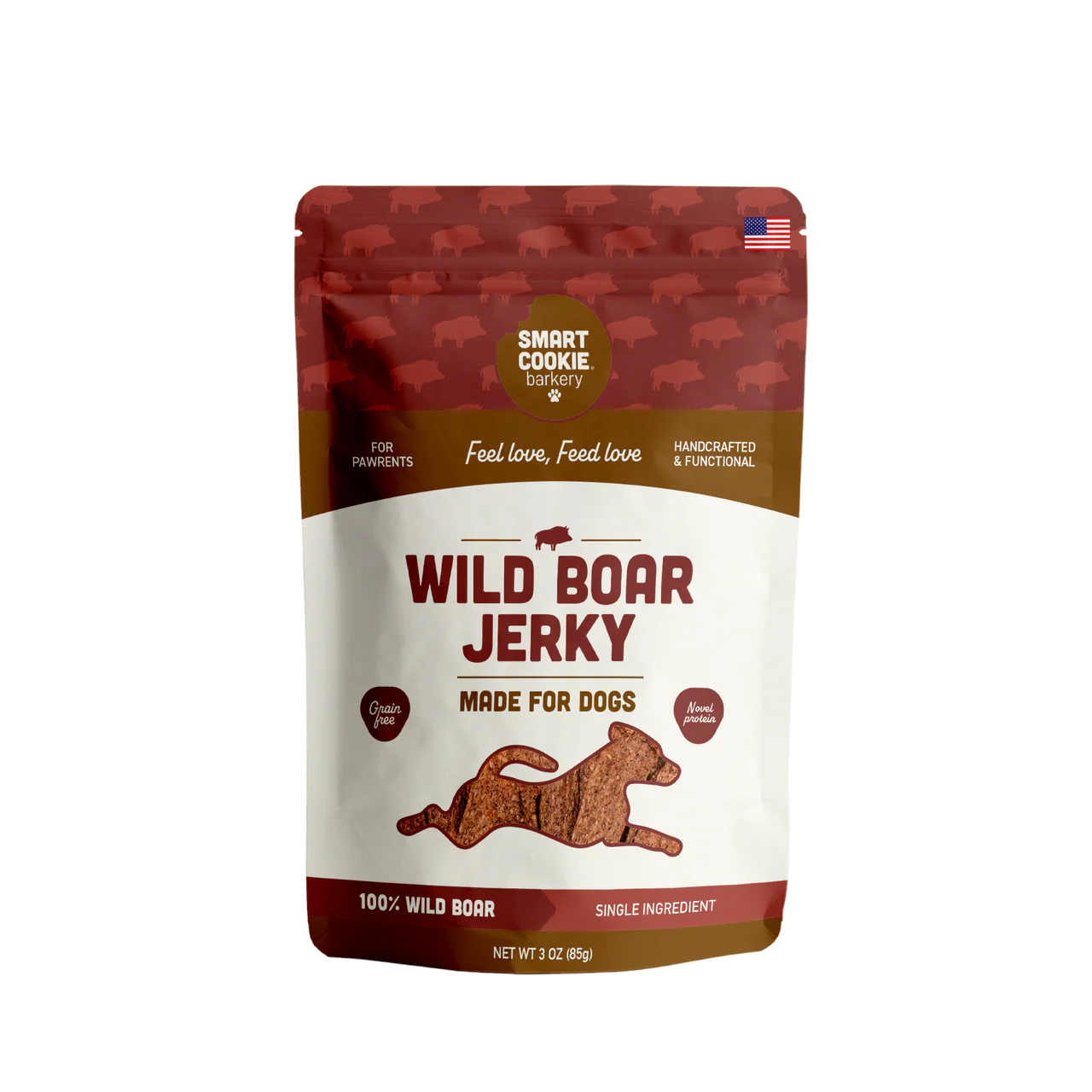 Smart Cookie Wild Boar Jerky Strips 3oz