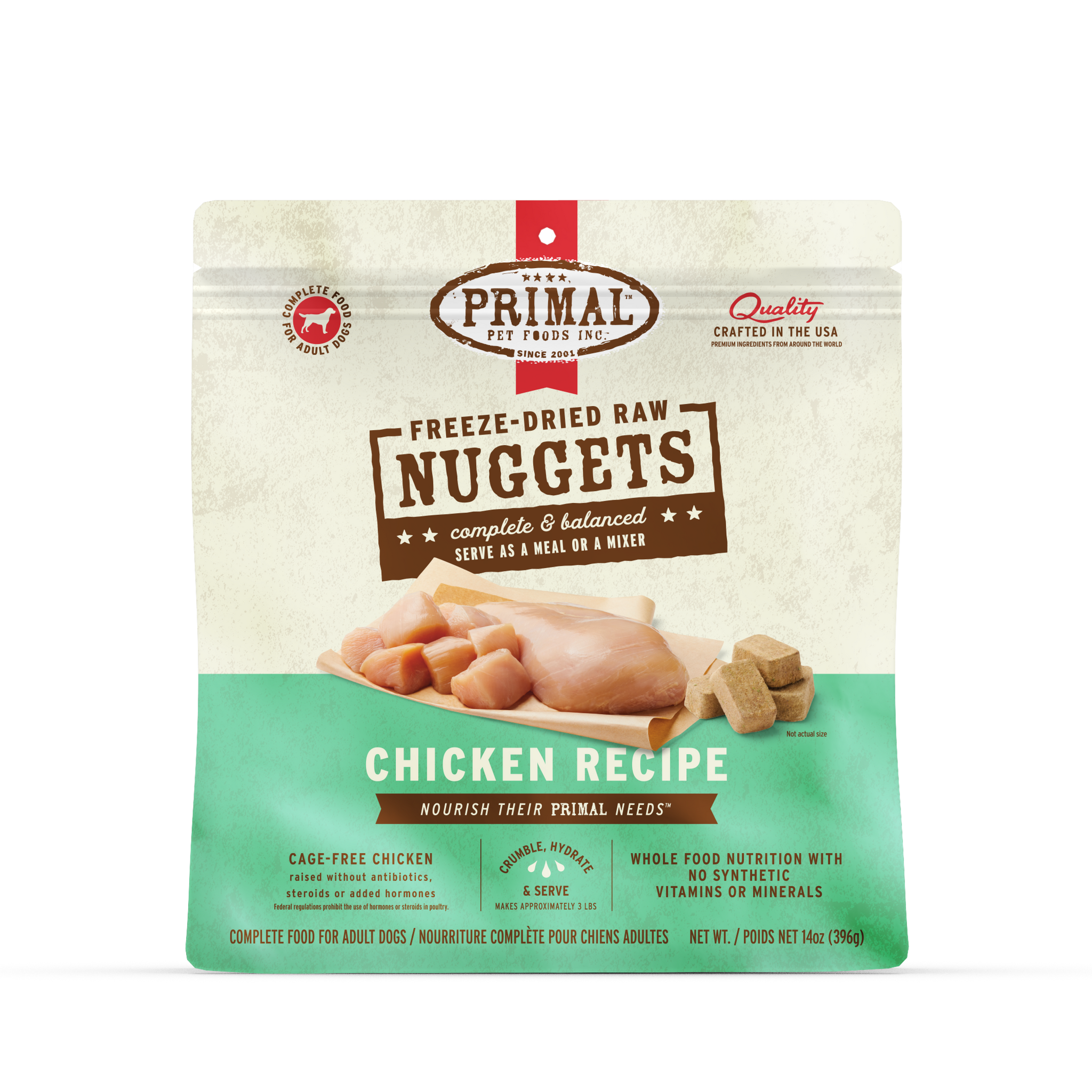 Primal Freeze Dried Dog Food Chicken