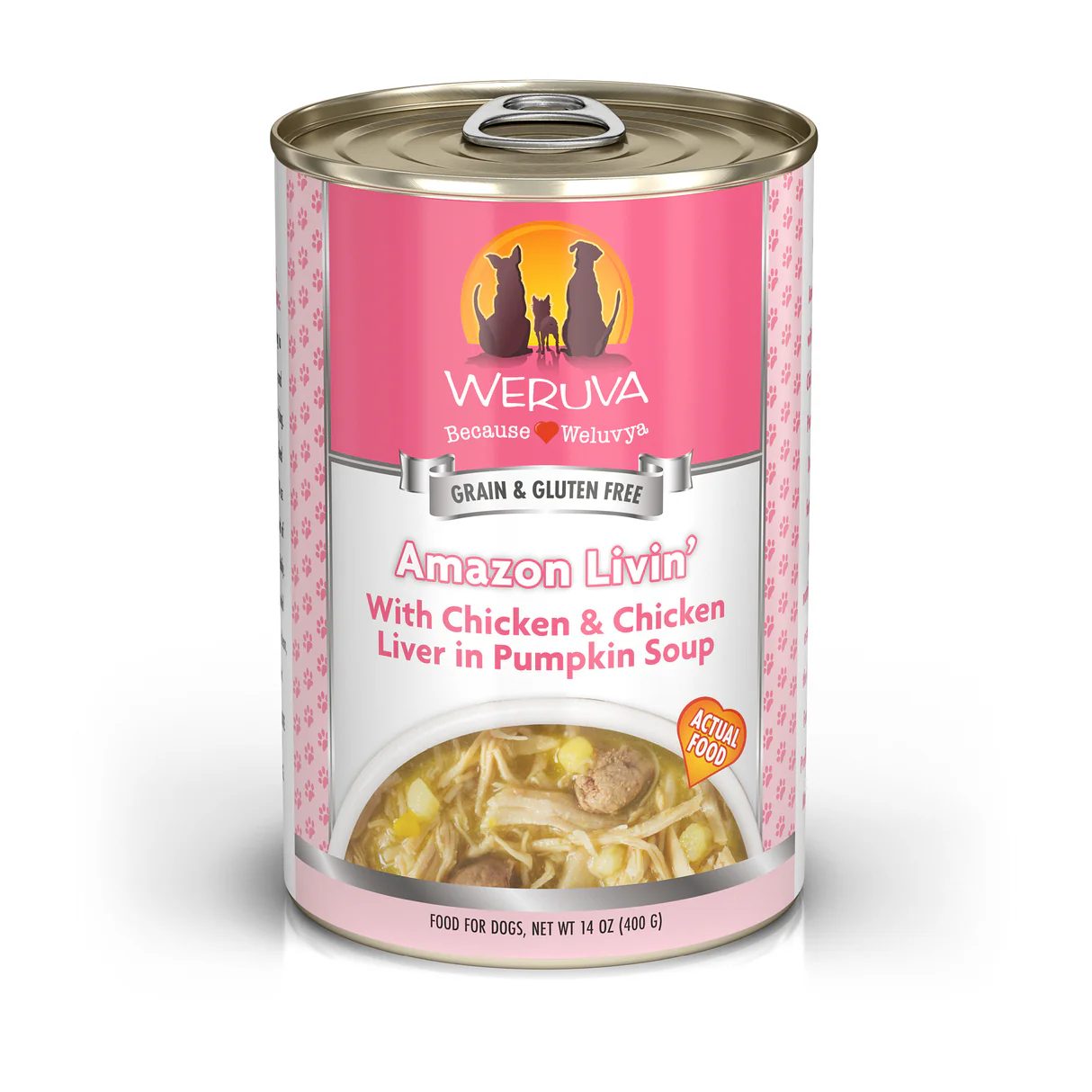 Weruva Canned Dog Food Amazon Liver 14oz