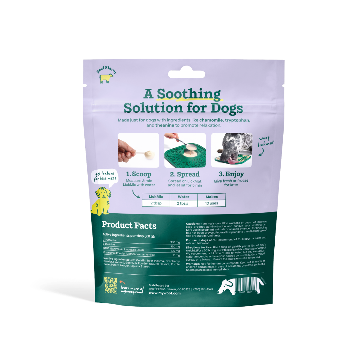 Woof Lickmat LickMix Calming 5.5oz