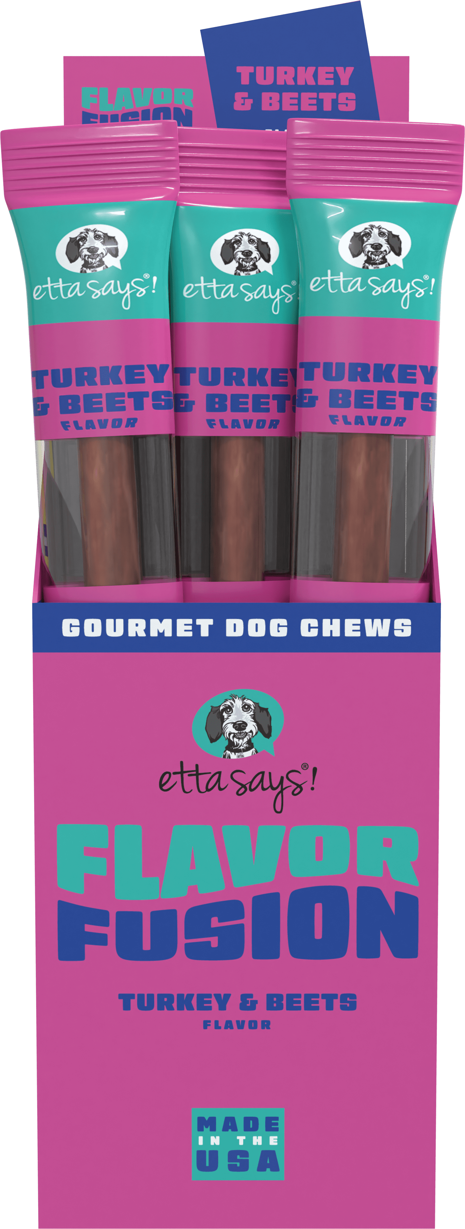 Etta Says Flavor Fusion Turkey & Beets Chew