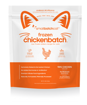 SmallBatch Cat Raw Chicken Sliders 3lb