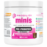 Nootie Progility Minis Pre & Probiotics Supplement Soft Chew 60 Count