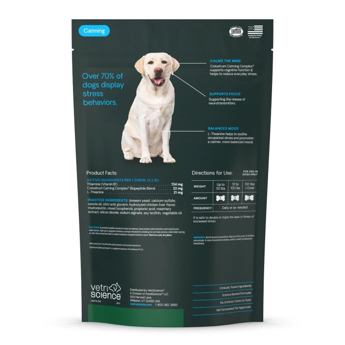 VetriSCIENCE Calm & Confident Chicken Soft Chews 45 Count