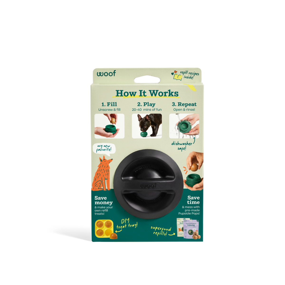Woof Pupsicle Power Chewer