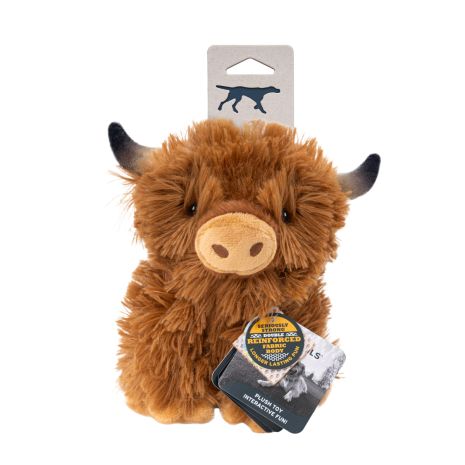 Tall Tails Highland Cow Dog Toy