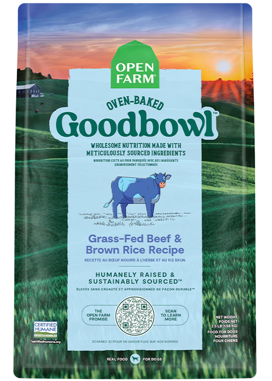 Open Farm Good Bowl Grass-Fed Beef & Brown Rice Recipe