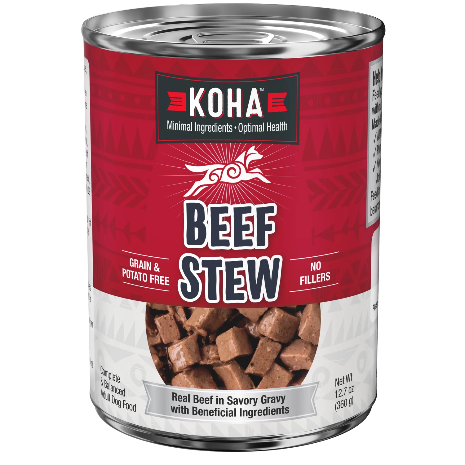 Koha Canned Dog Food Beef Stew 12.7oz