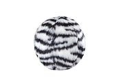 Fluff & Tuff Zebra Ball Small