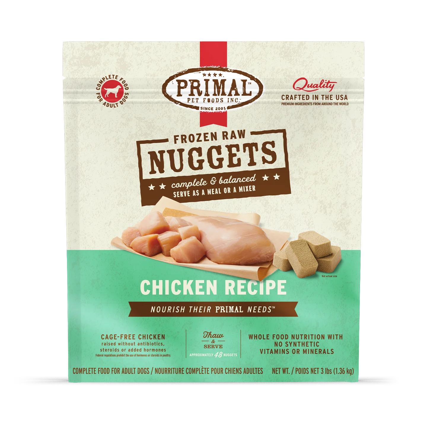 Primal Raw Dog Food Chicken