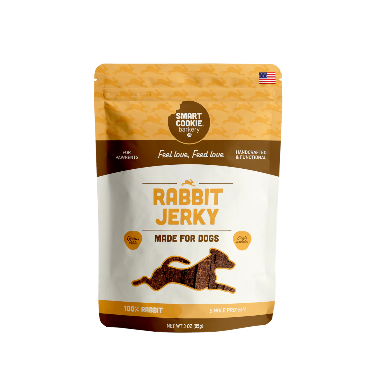 Smart Cookie Rabbit Jerky Strips 3oz