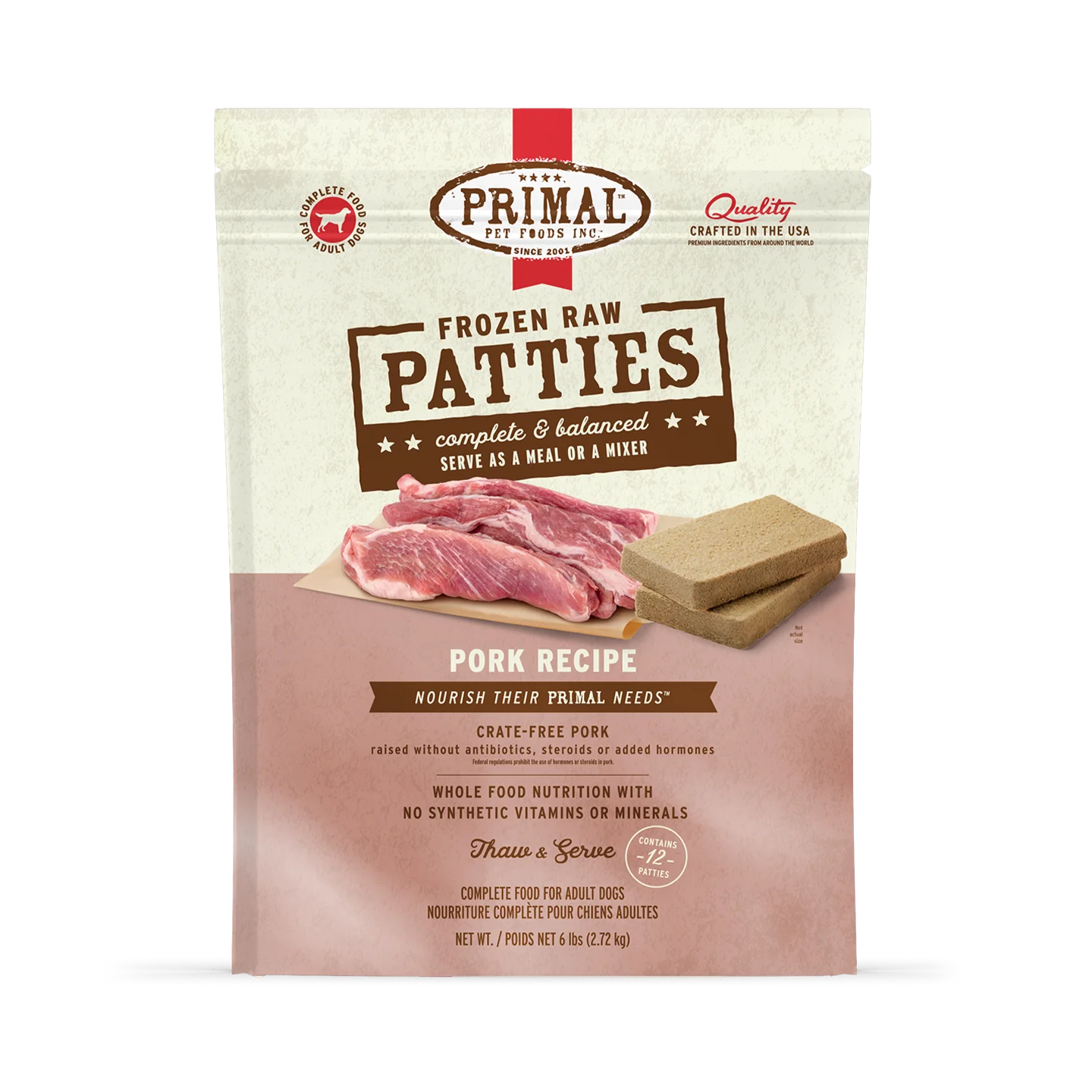 Primal Raw Dog Food Pork