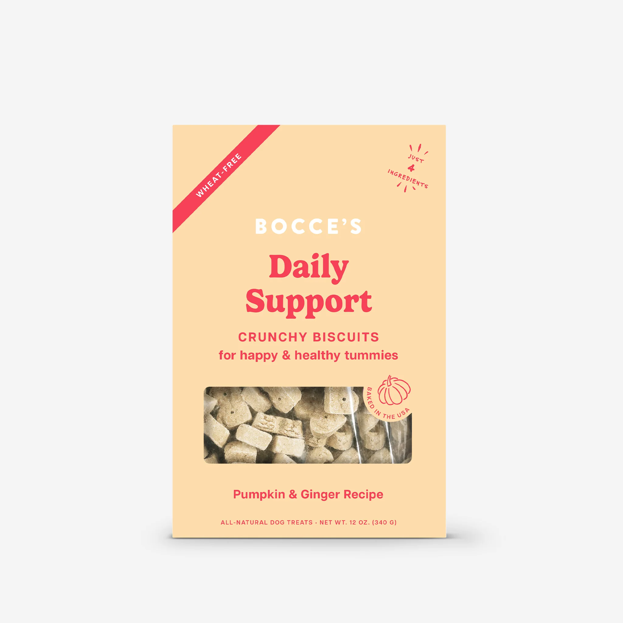 Bocce's Daily Support Belly Aid Biscuits 12oz