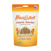Meowijuana Crunchie Munchie Chicken Catnip Treats 3oz