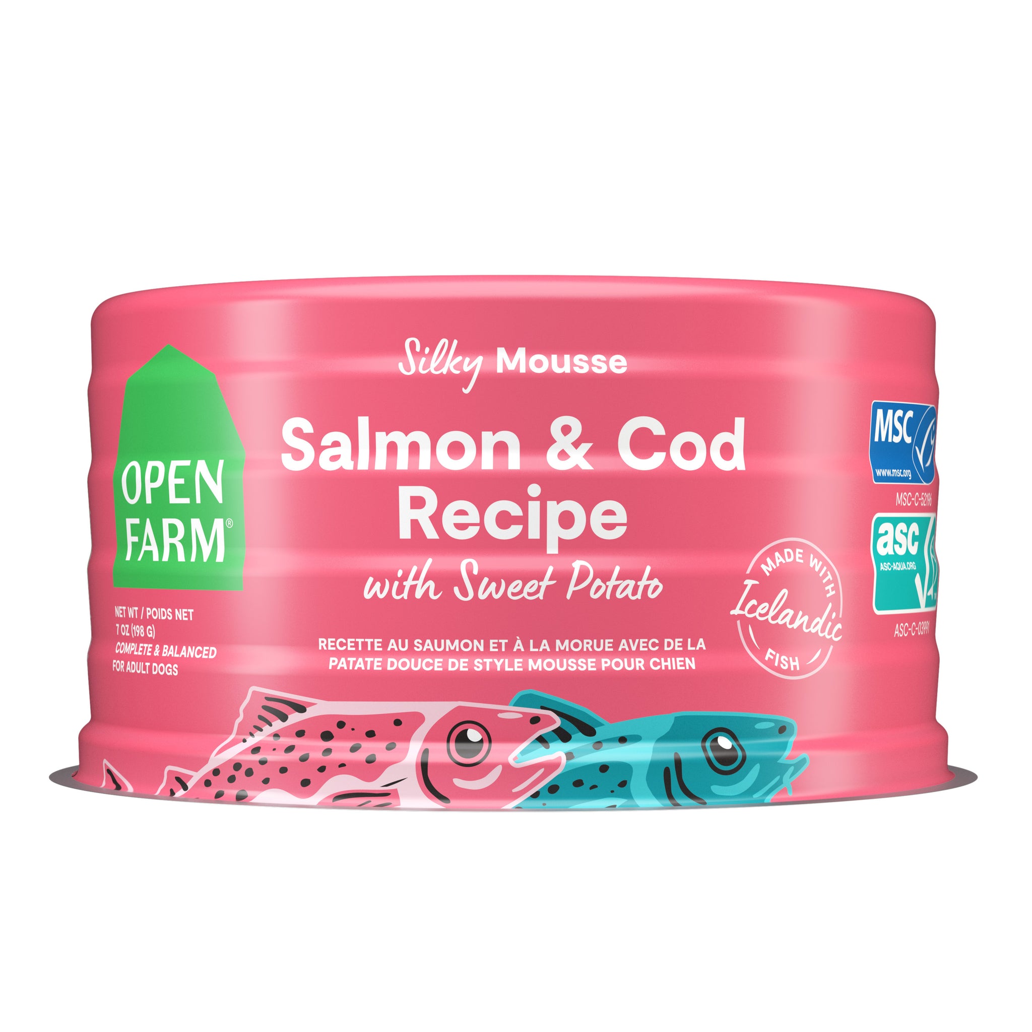 Open Farm Canned Salmon & Cod Recipe