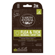 Earth Animal Cat Herbal Flea & Tick Spot-On 3pk