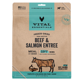 Vital Essentials Freeze Dried Soft NIBS Beef & Salmon 14oz