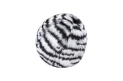 Fluff & Tuff Zebra Ball Small