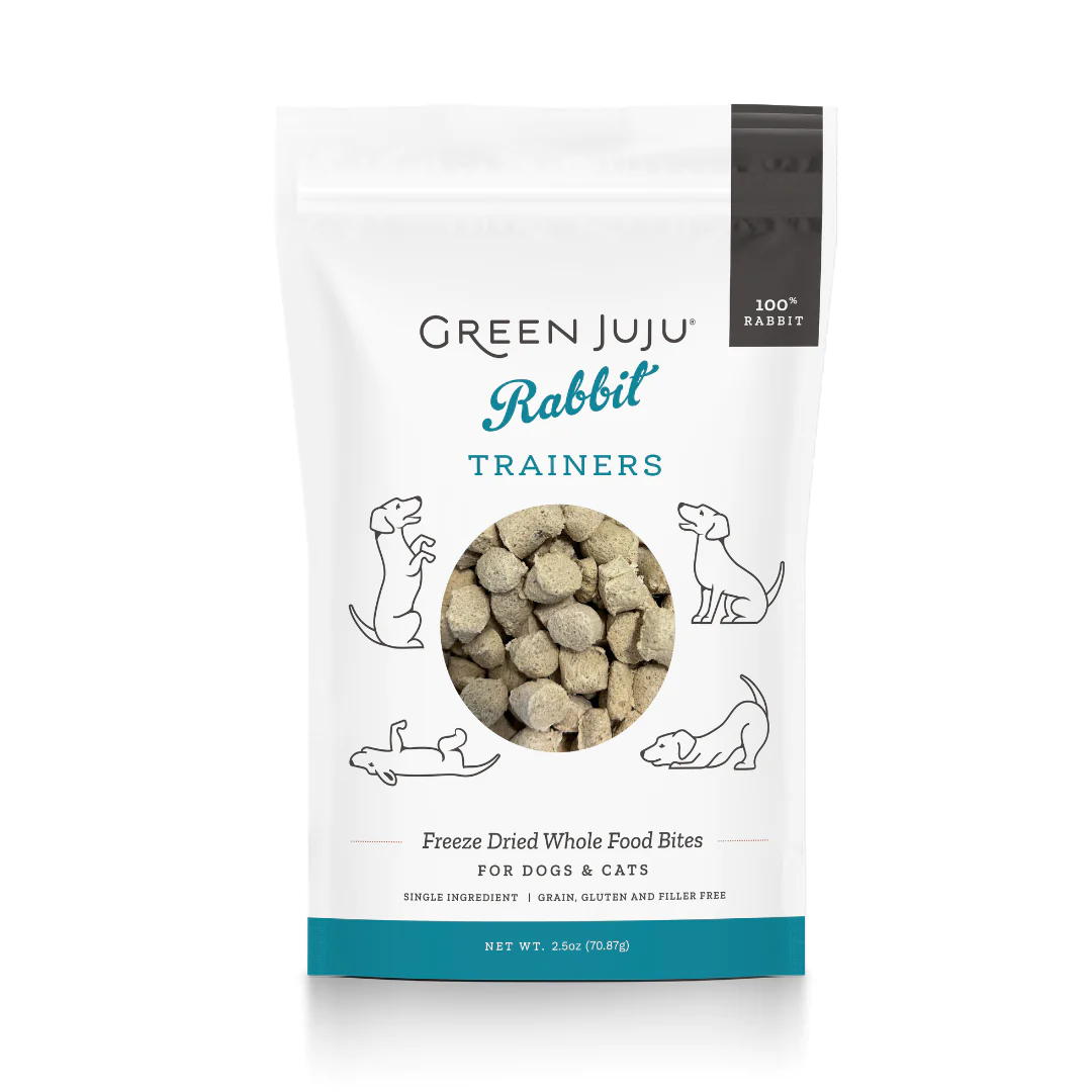 Green JuJu Single Ingredient Rabbit Trainers 2.5oz