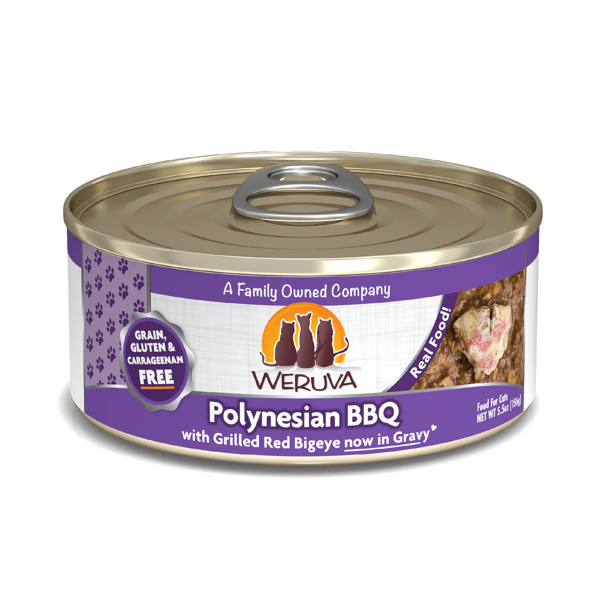 Weruva Canned Cat Food Polynesian BBQ