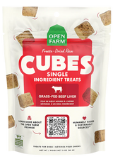 Open Farm Freeze Dried Raw Cubes Beef Liver 3oz